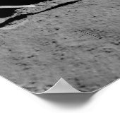 Apollo 15 Astronaut op de maan Poster (Hoek)