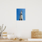 Apollo 15 atop Saturn V Rocket Poster (Keuken)