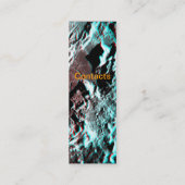 Apollo 15 Landing Site Anaglyph Bladwijzer Mini Visitekaartje (Achterkant)