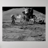 Apollo 15 Lunar Landing Site Poster (Voorkant)