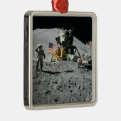 Apollo 15 Lunar Module Moon Landing 1971 Nasa Metalen Ornament (Rechts)