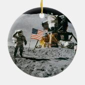 Apollo 15 Lunar Module Moon Landing Nasa 1971 Keramisch Ornament (Achterkant)