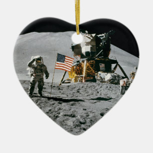 Apollo 15 Lunar Module Moon Landing Nasa Universe Keramisch Ornament