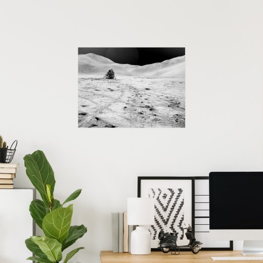 Apollo 15 Lunar-module Poster (Thuiskantoor)