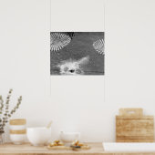 Apollo 15 Splashdown Poster (Keuken)