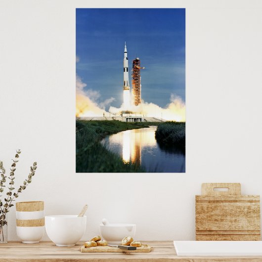 Apollo 15 Start Poster (Keuken)