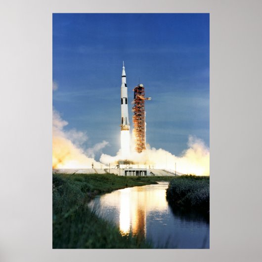 Apollo 15 Start Poster (Voorkant)