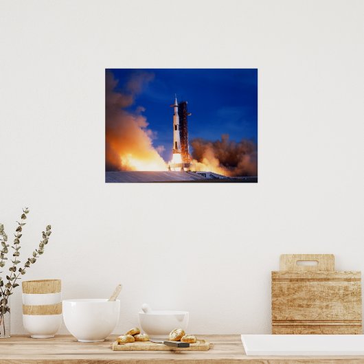 Apollo 15 Start Poster (Keuken)