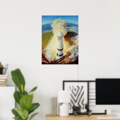Apollo 15 Start Poster (Thuiskantoor)