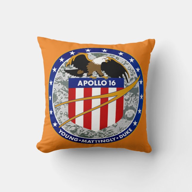 Apollo 16 kussen (Voorkant)