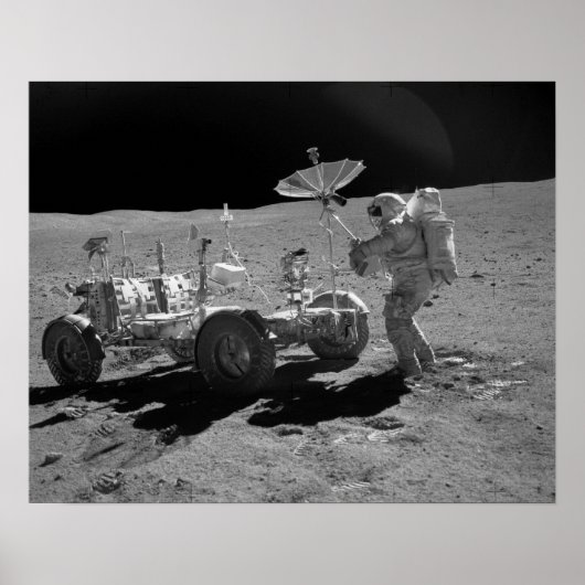 Apollo 16 Lunar Roving Vehicle Poster (Voorkant)
