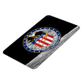 Apollo 16 NASA-missiepatchlogo Magneet (Linkerzijde)
