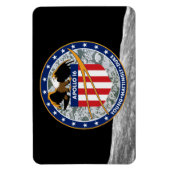 Apollo 16 NASA-missiepatchlogo Magneet (Verticaal)