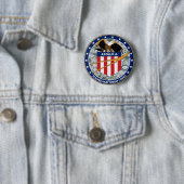 Apollo 16 NASA-missiepatchlogo Ronde Button 5,7 Cm (In situ)