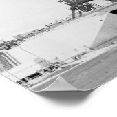 Apollo 16 over de lanceringspad poster (Hoek)