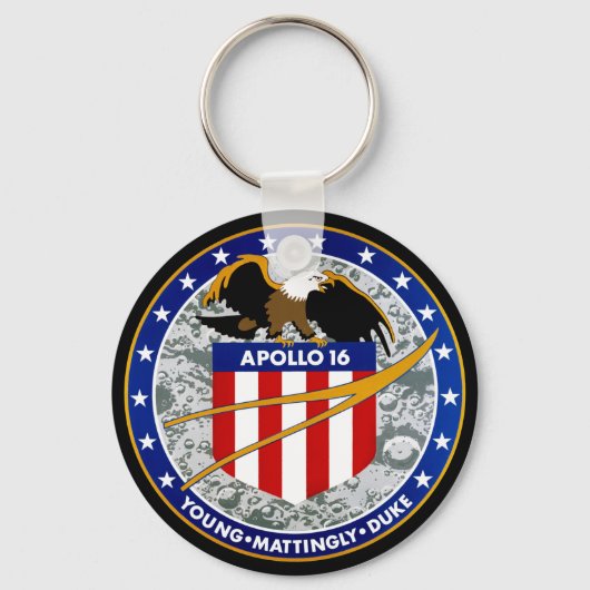 Apollo 16 sleutelhanger (Voorkant)