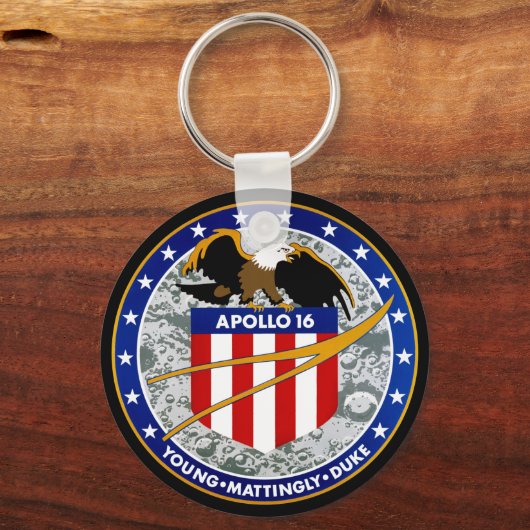 Apollo 16 sleutelhanger (Voorkant)