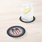 Apollo 16 zandsteen onderzetter (Zijkant)