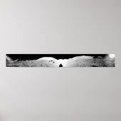 Apollo 17 assembled panorama 2 poster (Voorkant)