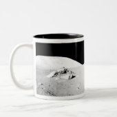 Apollo 17 assembled panorama 2 tweekleurige koffiemok (Links)