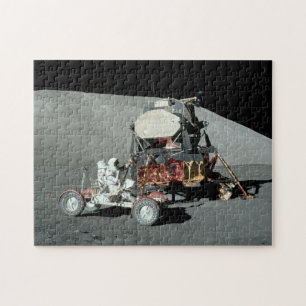 Apollo 17 - De finale Manned Moon Landing Legpuzzel