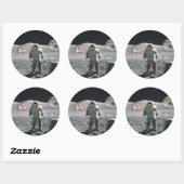 Apollo 17 Laatste ma op de Maan Sticker (Vel)