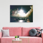 Apollo 17 Lancering Canvas Afdruk (Insitu (Woonkamer))