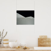 Apollo 17 Landing Site Poster (Keuken)