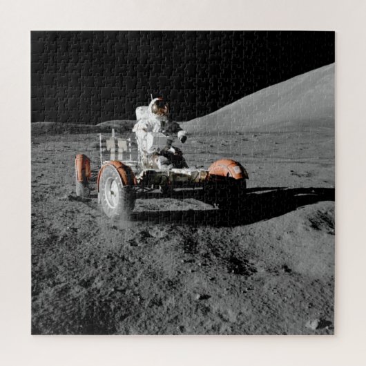 Apollo 17 Lunar Rover Legpuzzel (Verticaal)