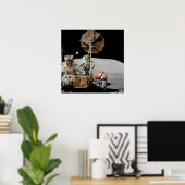 Apollo 17 Lunar Roving Vehicle Poster (Thuiskantoor)