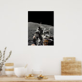 Apollo 17 Lunar Roving Vehicle Poster (Keuken)