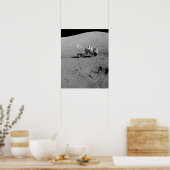 Apollo 17 Lunar Roving Vehicle Poster (Keuken)