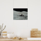 Apollo 17 Lunar Roving Vehicle Poster (Keuken)