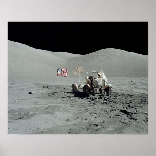 Apollo 17 Lunar Roving Vehicle Poster (Voorkant)