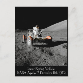 Apollo 17 Lunar Vehicle Briefkaart