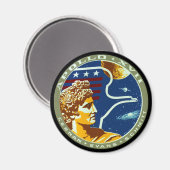 Apollo 17 magneet (Voorkant / Achterkant)