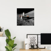 Apollo 17 Missie 12 december 1972 Poster (Thuiskantoor)