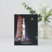 Apollo 17 Moon Mission Briefkaart (Staand voorkant)