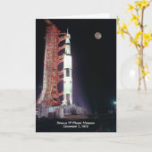 Apollo 17 Moon Mission Kaart (Gele Bloem)