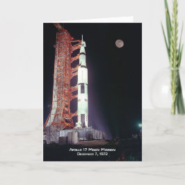 Apollo 17 Moon Mission Kaart