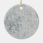 Apollo 17 Moon Mission Keramisch Ornament (Achterkant)