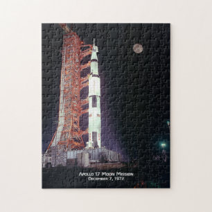 Apollo 17 Moon Mission Poster Legpuzzel