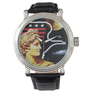 Apollo 17 NASA Missie Patch Logo Horloge