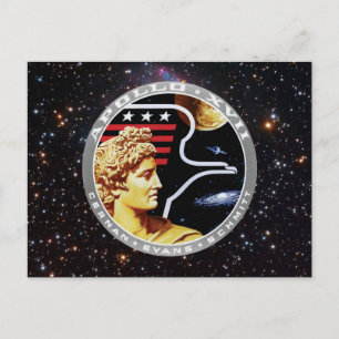 Apollo 17 NASA-missiepatchlogo Briefkaart