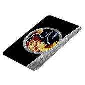 Apollo 17 NASA-missiepatchlogo Magneet (Linkerzijde)