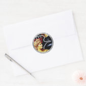 Apollo 17 NASA-missiepatchlogo Ronde Sticker (Envelop)