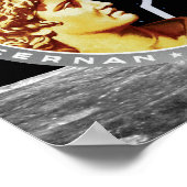 Apollo 17 NASA Mission Patch Logo Poster (Hoek)