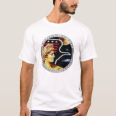Apollo 17 NASA Mission Patch Logo T-shirt (Voorkant)