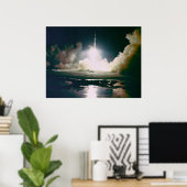 Apollo 17 Night Launch Poster (Thuiskantoor)
