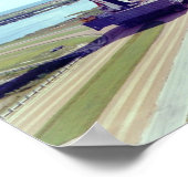 Apollo 17 op de Crawlerway Poster (Hoek)